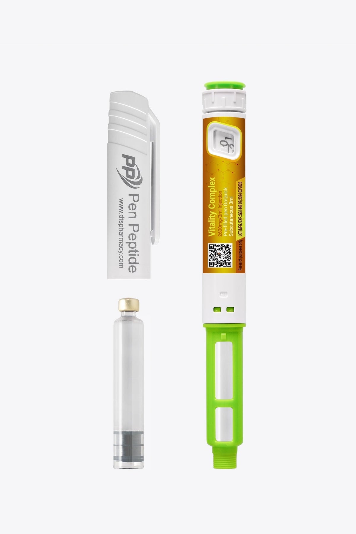 Glutathione, NMN & Resveratrol | Pre-Mixed Pen